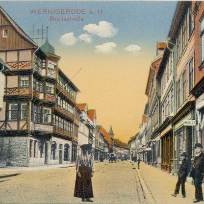 Bild vergrößern: Wernigerode Innenstadt Breite Straße (PK_III_0148)