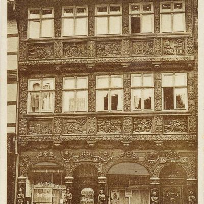 Bild vergrößern: PK_III_0163 Wernigerode Innenstadt Gerlitzsches Haus