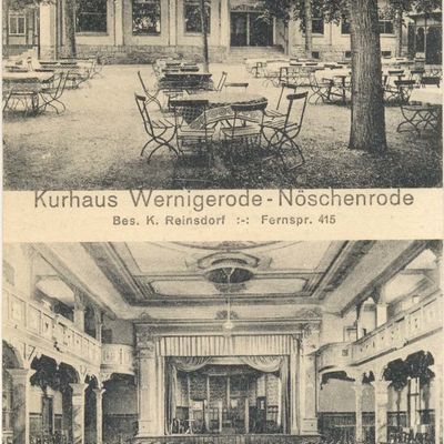 Bild vergrößern: PK_IV_0008 Wernigerode Heime Kurhaus, Nöschenrode