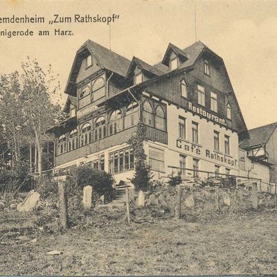 Bild vergrößern: PK_IV_0016 Wernigerode Heime Fremdenh. Ratskopf