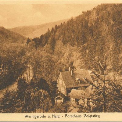 Bild vergrößern: PK_IV_0091 Wernigerode Hotels Forsthaus Voigtstieg