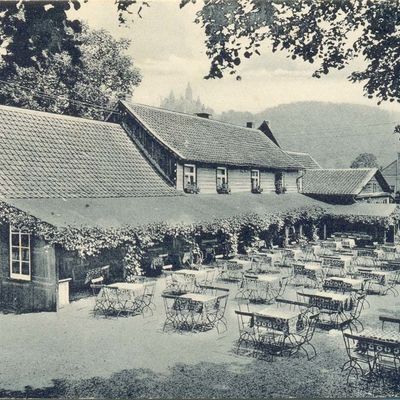 Bild vergrößern: PK_IV_0144 Wernigerode Hotels Nöschenröder Schützenhaus Konzertgarten