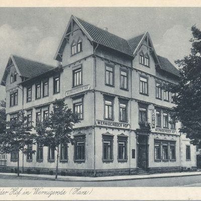 Bild vergrößern: PK_IV_0168 Wernigerode Hotels Hotel Wernigeröder Hof