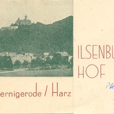 Bild vergrößern: PK_IV_0170 Wernigerode Hotels Ilsenburger Hof