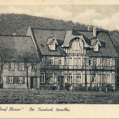 Bild vergrößern: PK_IV_0174 Wernigerode Hotels Gaststätte Graf Hasso