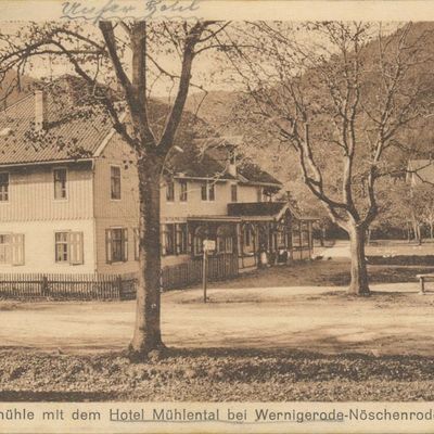 Bild vergrößern: PK_IV_0188 Wernigerode Hotels Hotel Mühlental