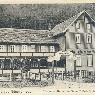 Bild vergrößern: PK_IV_0192 Wernigerode Hotels Hotel unter den Eichen