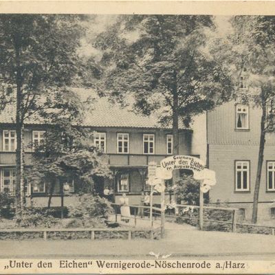 Bild vergrößern: PK_IV_0193 Wernigerode Hotels Hotel unter den Eichen