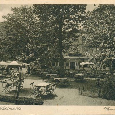 Bild vergrößern: PK_IV_0202 Wernigerode Hotels Kurhotel Waldmühle