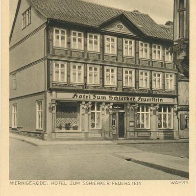 Bild vergrößern: PK_IV_0216 Wernigerode Hotels Hotel Zum Schierker Feuerstein