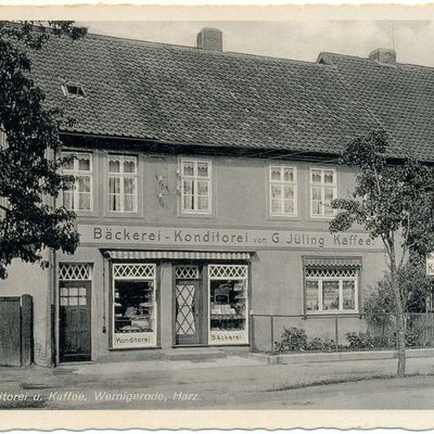 Bild vergrößern: PK_IV_0374 Wernigerode Cafès Jüling's Konditorei