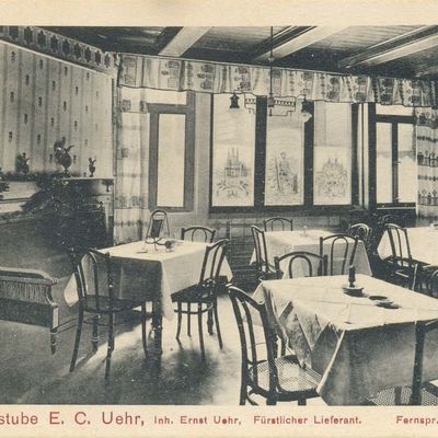 Bild vergrößern: PK_IV_0375 Wernigerode Cafès Weinstube E.C.Uehr