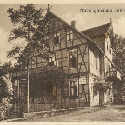 Bild vergrößern: PK_IV_0379 Wernigerode Pensionen Nebeng. Villa Anna