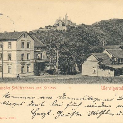 Bild vergrößern: PK_IV_0381 Wernigerode Hotels Nöschenr. Schützenhaus