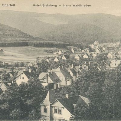 Bild vergrößern: PK_IV_0181 Wernigerode Hotels Hotel Steinberghaus Waldfrieden