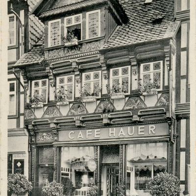 Bild vergrößern: PK_IV_0362 Wernigerode Cafès Café Hauer