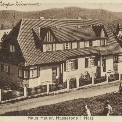 Bild vergrößern: PK_IV_0398 Wernigerode Pensionen Haus Hauer