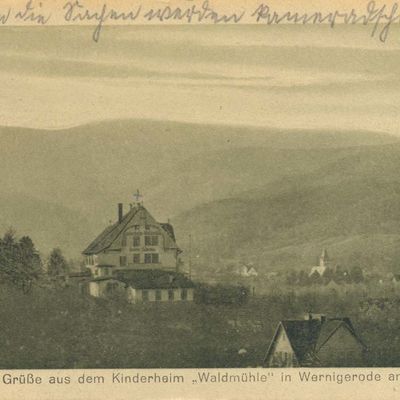 Bild vergrößern: PK_IV_0431 Wernigerode Heime Kinderheim »Waldmühle«