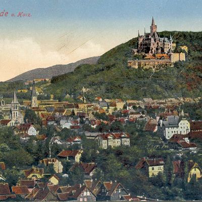 Bild vergrößern: PK_V_0006 Wernigerode Stadtansichten Wernigerode