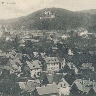 Bild vergrößern: PK_V_0033 Wernigerode Stadtansichten Wernigerode