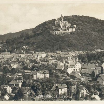 Bild vergrößern: PK_V_0034 Wernigerode Stadtansichten Wernigerode