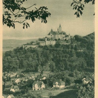 Bild vergrößern: PK_V_0084 Wernigerode Stadtansichten Schlossblick