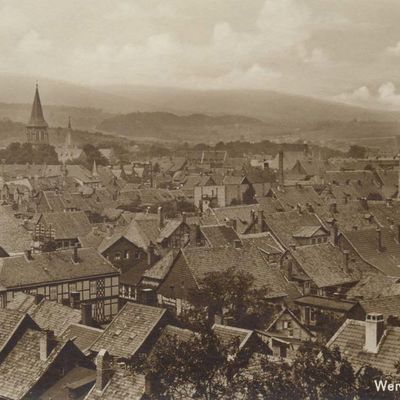 Bild vergrößern: PK_V_0096 Wernigerode Stadtansichten Wernigerode