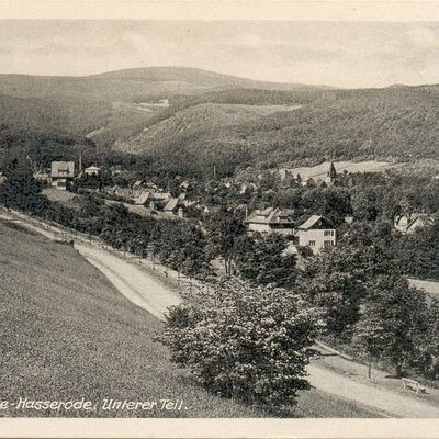 Bild vergrößern: PK_V_0137 Wernigerode Stadtansichten Hasserode, Unterer Teil