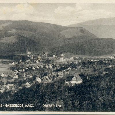 Bild vergrößern: PK_V_0157 Wernigerode Stadtansichten Hasserode, oberer Teil