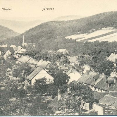 Bild vergrößern: PK_V_0190 Wernigerode Stadtansichten Hasserode, Oberteil