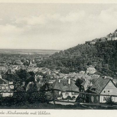 Bild vergrößern: PK_V_0223 Wernigerode Stadtansichten Nöschenrode m. Schloss