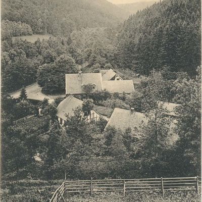 Bild vergrößern: PK_V_0229 Wernigerode Stadtansichten Voigtstiegmühle u. Mühlental