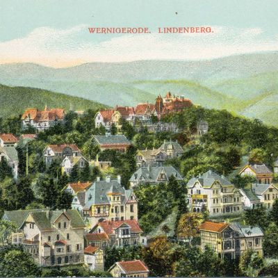 Bild vergrößern: PK_V_0248 Wernigerode Stadtansichten Lindenberg