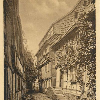 PK_V_0263 Wernigerode Stadtansichten Klint mit dem ältesten Haus