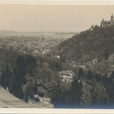 Bild vergrößern: PK_V_0303 Wernigerode Stadtansichten Nöschenrode, Schloss Wernigerode