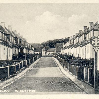 Bild vergrößern: PK_V_0339 Wernigerode Stadtansichten Damaschkestraße