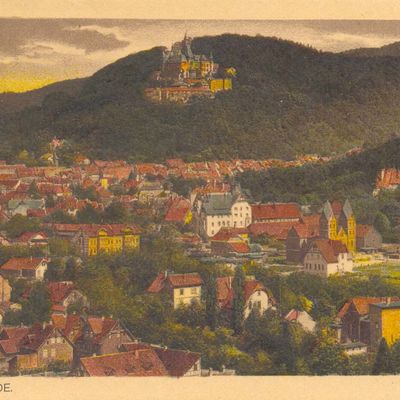 Bild vergrößern: PK_V_0009 Wernigerode Stadtansichten Wernigerode