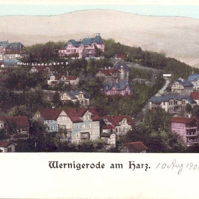 Bild vergrößern: PK_V_0016 Wernigerode Stadtansichten Wernigerode