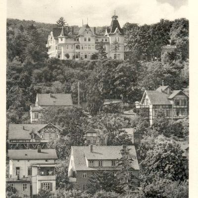 Bild vergrößern: PK_V_0037 Wernigerode Stadtansichten Am Lindenberg