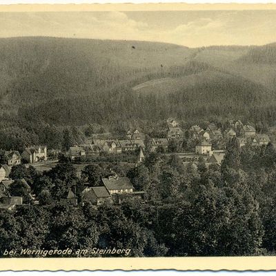 Bild vergrößern: PK_V_0133 Wernigerode Stadtansichten Hasserode bei Wernigerode am Steinberg