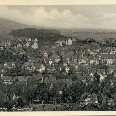 Bild vergrößern: PK_V_0158 Wernigerode Stadtansichten Am Eisenberg