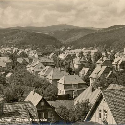 Bild vergrößern: PK_V_0176 Wernigerode Stadtansichten Oberes Hasserode