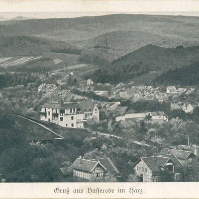 Bild vergrößern: PK_V_0182 Wernigerode Stadtansichten Gruß aus Hasserode