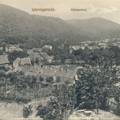 Bild vergrößern: PK_V_0232 Wernigerode Stadtansichten Mühlental