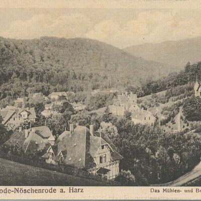 Bild vergrößern: PK_V_0249 Wernigerode Stadtansichten Das Mühlen- u. Bollhasental