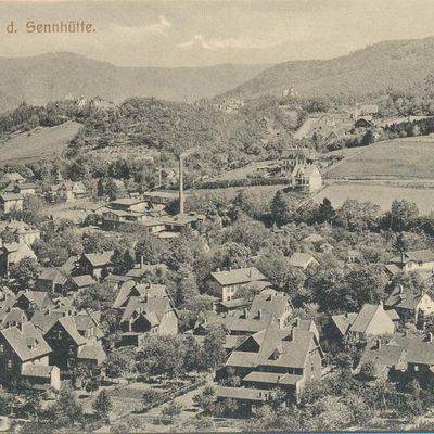 Bild vergrößern: PK_V_0306 Wernigerode Stadtansichten Wgd. v.d. Sennhütte