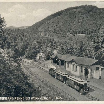 Bild vergrößern: PK_VI_0108 Wernigerode Ausflugsziele Bahnhof  Steinerne