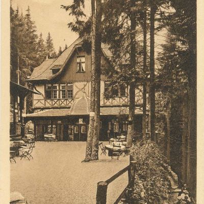 Bild vergrößern: PK_VI_0121 Wernigerode Ausflugsziele Hotel Wasserfall Steinerne Renne