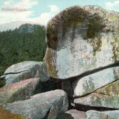 PK_VI_0157 Wernigerode Ausflugsziele Felspartie der Hohneklippen