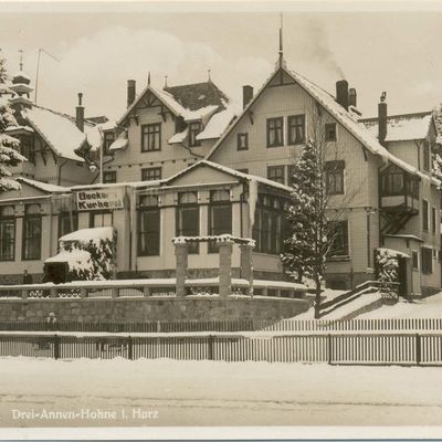 Bild vergrößern: PK_VI_0185 Wernigerode Ausflugsziele Becker's Kurhotel Drei Annen Hohne